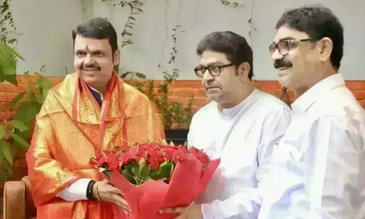 देवेंद्र फडणवीस से मिले राज ठाकरे, राजनीतिक चर्चा गरमाई