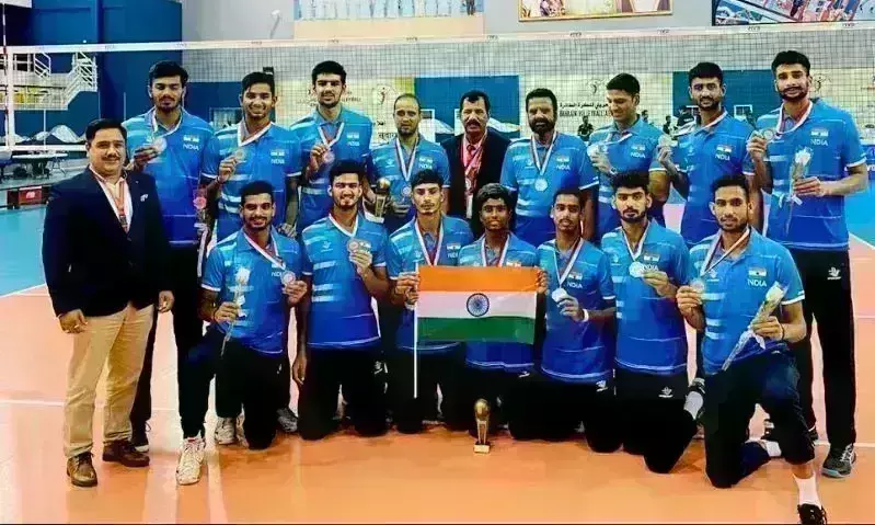 एशियाई पुरुष अंडर-20 वॉलीबॉल चैम्पियनशिप : भारत ने जीता रजत पदक,