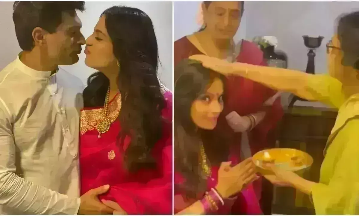 गोद भराई में ट्रेडिशनल अवतार में नजर आई बिपाशा बसु, शेयर की तस्वीरें गोद भराई में ट्रेडिशनल अवतार में नजर आई बिपाशा बसु, शेयर की तस्वीरें