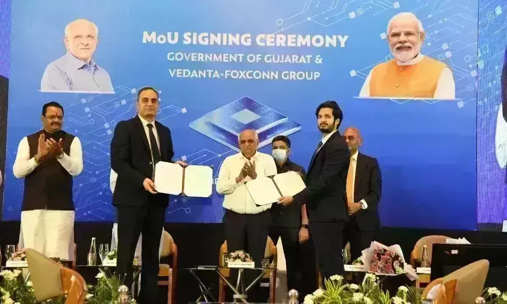 वेदांता-फॉक्सकॉन गुजरात में बनाएगी सेमीकंडक्टर, विदेशों पर खत्म होगी निर्भरता