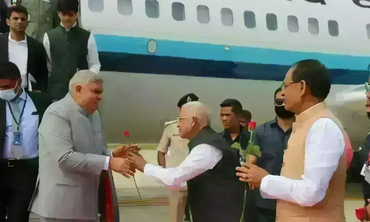 उपराष्ट्रपति जगदीप धनखड़ पहुंचे जबलपुर, इन..कार्यक्रमों में होंगे शामिल