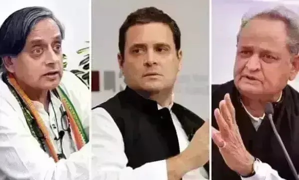 कांग्रेस में कौन देगा शशि थरूर को चुनौती ? राहुल या गहलोत उठ रहे सवाल, क्या गांधी परिवार खो देगा कमान ?