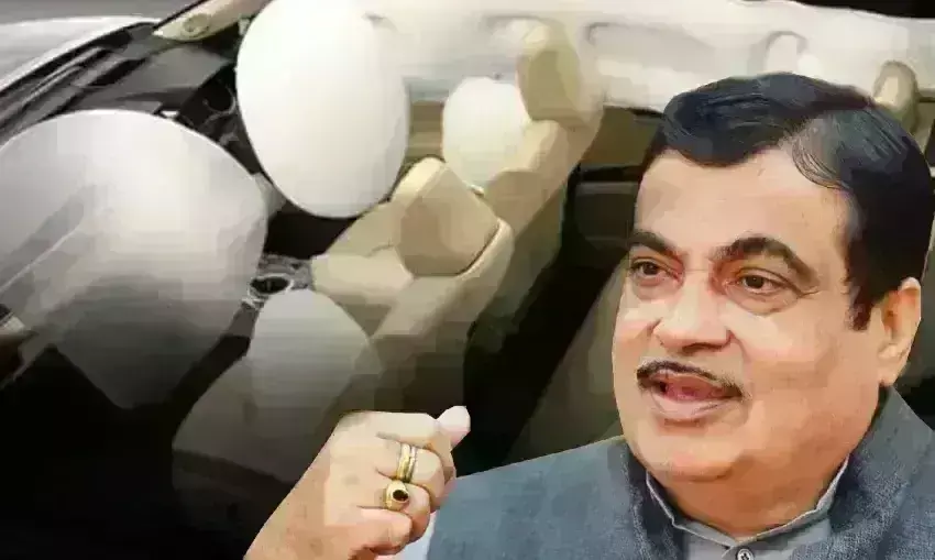 सड़क सुरक्षा को लेकर केंद्र सरकार का बड़ा फैसला, कारों में 6 एयरबैग किए अनिवार्य, इस..तारीख से लागू होगा नियम