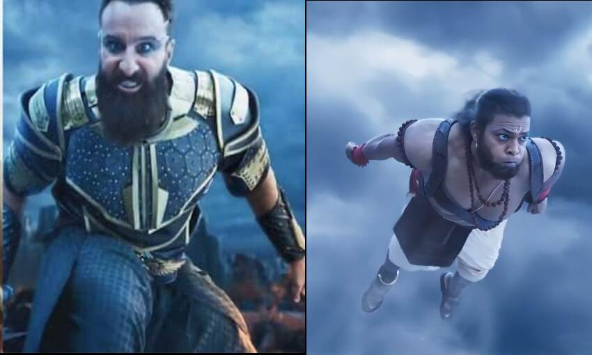 आदिपुरुष में दाढ़ी में रावण और चमड़े के कपड़ों में हनुमान, टीजर देख भड़का लोगों का गुस्सा, पूछा- आखिर हिंदू धर्म से खिलवाड़ क्यों?