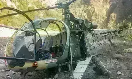 अरुणाचल प्रदेश में सेना का चीता हेलीकॉप्टर क्रैश, एक पायलट शहीद