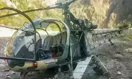 अरुणाचल प्रदेश में सेना का चीता हेलीकॉप्टर क्रैश, एक पायलट शहीद