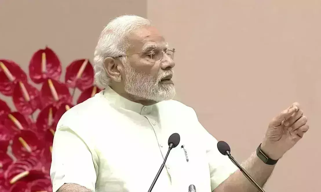 प्रधानमंत्री ने IAS अधिकारियों को किया संबोधित, कहा- राजपथ की मानसिकता अब कर्तव्य पथ की भावना में बदली प्रधानमंत्री ने IAS अधिकारियों को किया संबोधित, कहा- राजपथ की मानसिकता अब कर्तव्य पथ की भावना में बदली