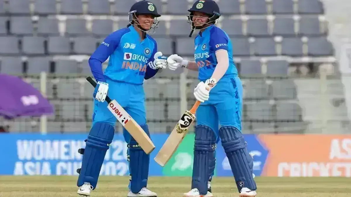 महिला एशिया कप : भारत ने बांग्लादेश को 59 रन से हराया, शेफाली वर्मा ने लगाया अर्धशतक