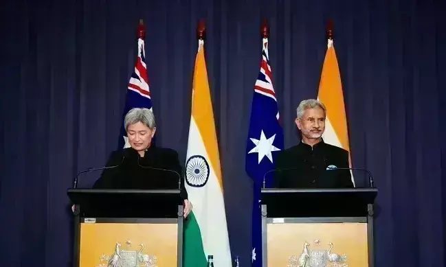 भारत-ऑस्ट्रेलिया के विदेश मंत्रियों ने कहा, सभी देशों की संप्रभुता रक्षा जरूरी