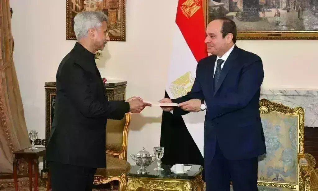 विदेश मंत्री जयशंकर से मिले मिस्र के राष्ट्रपति, कहा- भारत के साथ बढ़ाना चाहते है व्यापार
