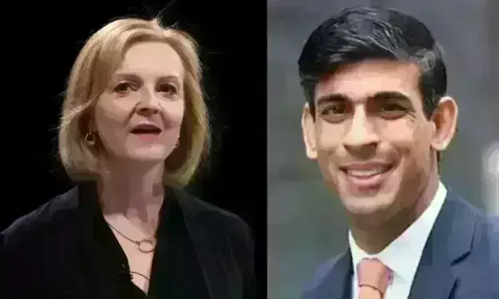 भारतवंशी ऋषि को हराकर पीएम बनी लिज की कुर्सी खतरे मे, 100 सांसद हुए खिलाफ, कहा - सुनक ही असली दावेदार भारतवंशी ऋषि को हराकर पीएम बनी लिज की कुर्सी खतरे मे, 100 सांसद हुए खिलाफ, कहा - सुनक ही असली दावेदार