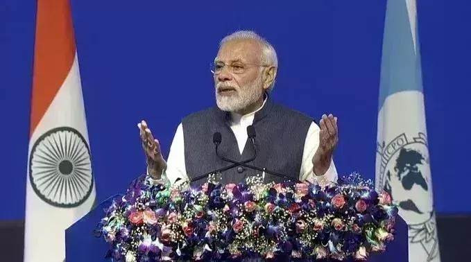 प्रधानमंत्री ने इंटरपोल महासभा का किया आगाज, भ्रष्टाचार-आतंकवाद, साइबर क्राइम पर कहीं ये..बात