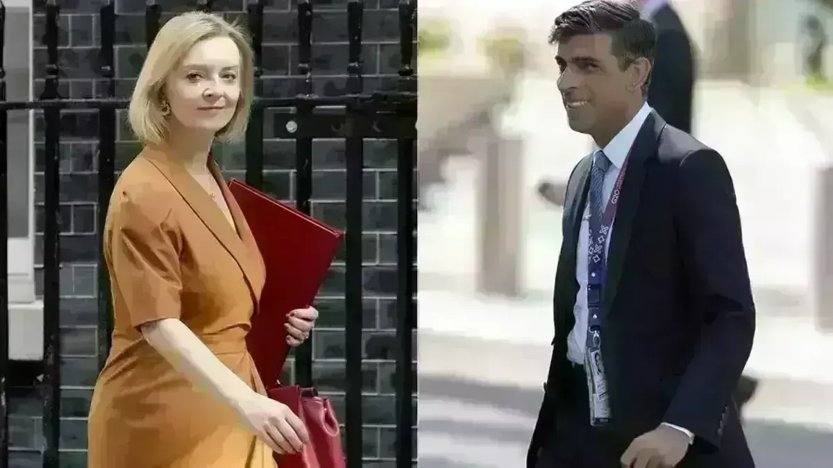 ब्रिटेन की प्रधानमंत्री लिज ट्रस ने दिया इस्तीफा, अब भारतवंशी ऋषि रेस में सबसे आगे ब्रिटेन की प्रधानमंत्री लिज ट्रस ने दिया इस्तीफा, अब भारतवंशी ऋषि रेस में सबसे आगे