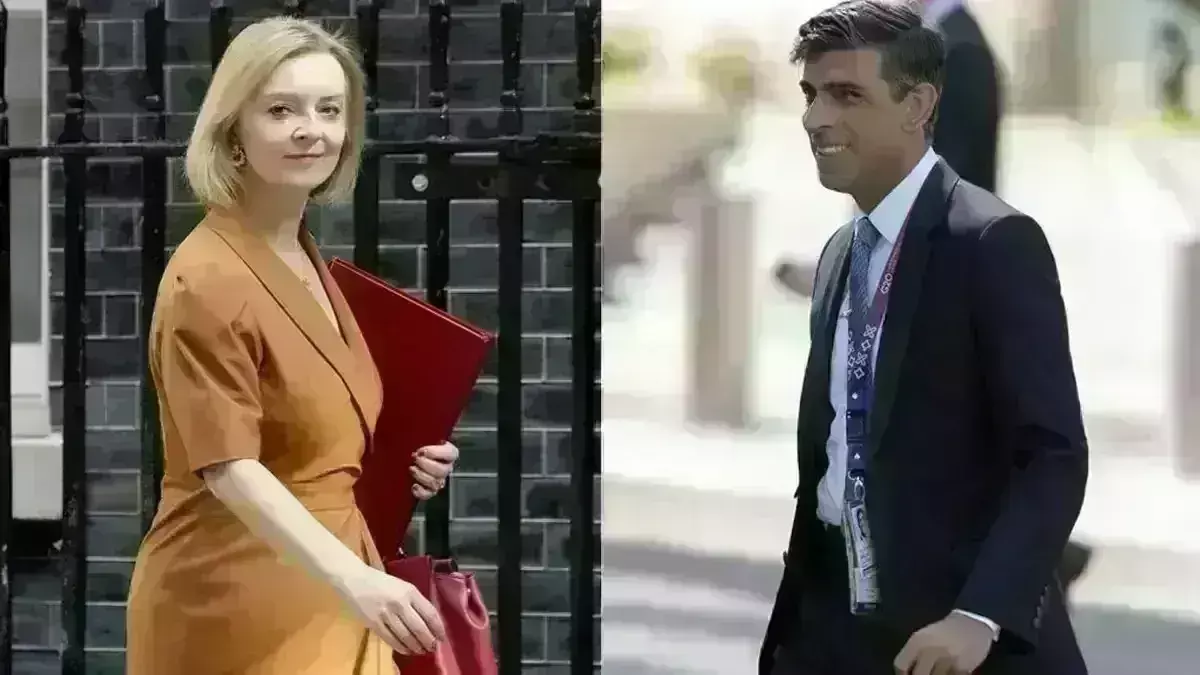 ब्रिटेन की प्रधानमंत्री लिज ट्रस ने दिया इस्तीफा, अब भारतवंशी ऋषि रेस में सबसे आगे