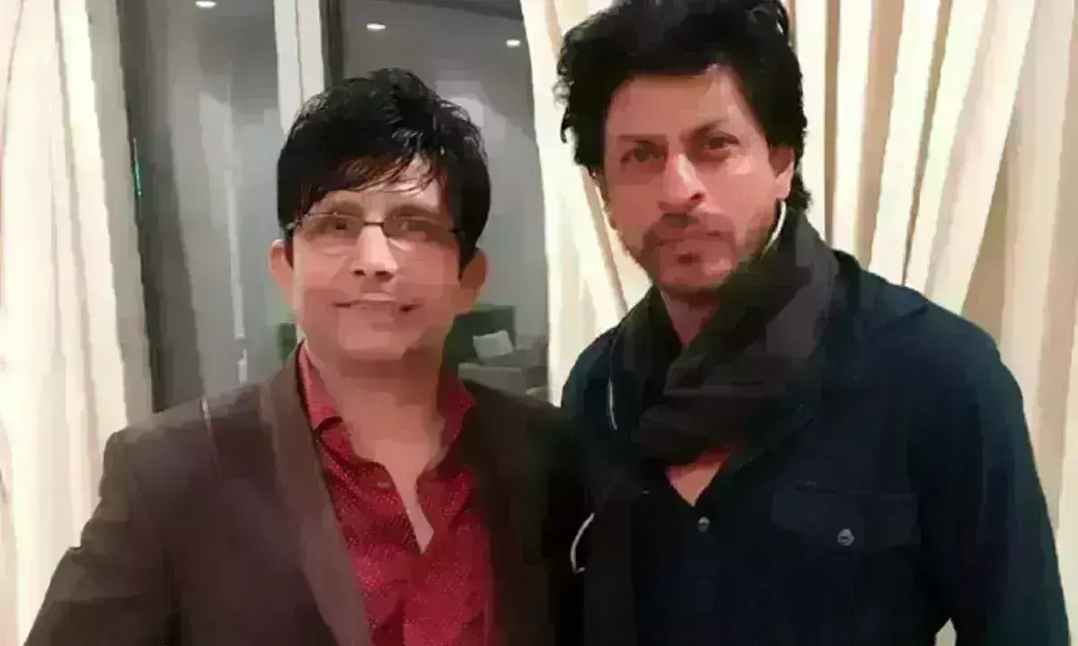 KRK ने उम्र को लेकर SRK पर साधा निशाना, कहा -50 से अधिक के उम्र के एक्टर्स...