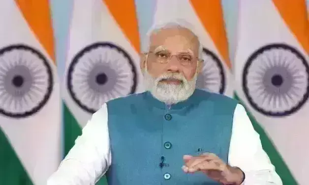 प्रधानमंत्री ने गृहमंत्रियों के सम्मेलन को किया संबोधित, कहा -एक देश, एक पुलिस यूनिफॉर्म पर करें विचार