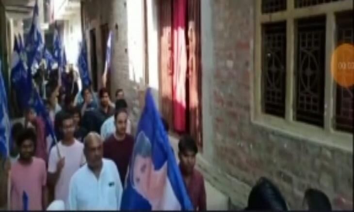 बसपा के जुलूस में लगे पाकिस्तान जिंदाबाद के नारे,  दो लोग गिरफ्तार