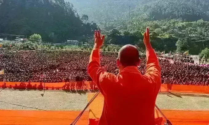 पांच दिन में 16 रैलियां, हर जगह योगी-योगी, किया कमल खिलाने का आह्वान