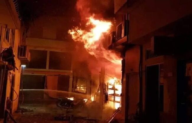 मालदीव की एक ईमारत में लगी भीषण आग, नौ भारतीय जलकर हुए खाक