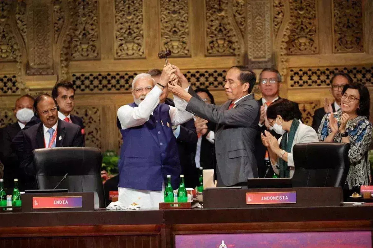 भारत में होगी अगली G-20 समिट, इंडोनेशिया के राष्ट्रपति ने मोदी को सौंपा नेतृत्व