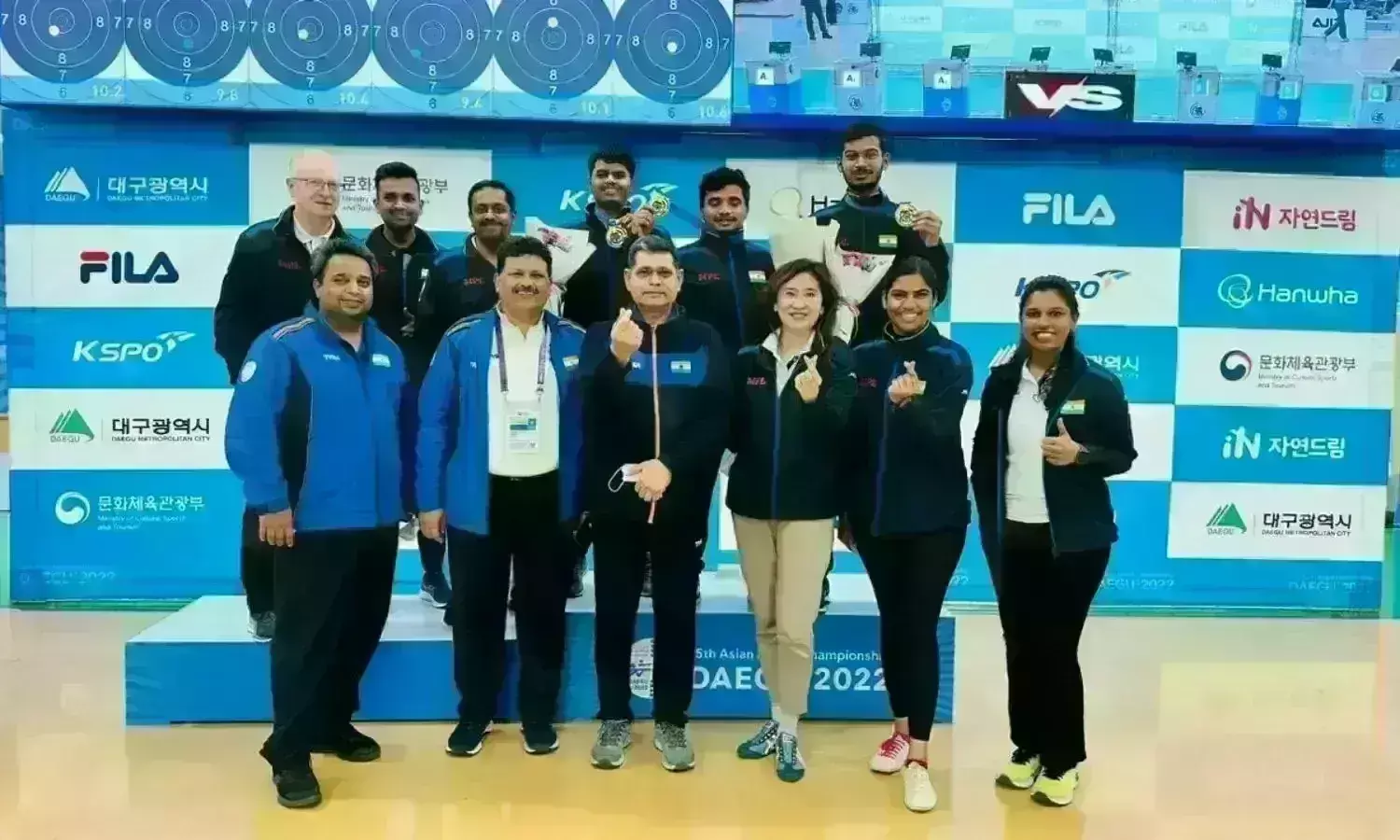 एयरगन चैंपियनशिप में महिला टीम ने किया कमाल, 10 मीटर स्पर्धा में जीता गोल्ड मेडल