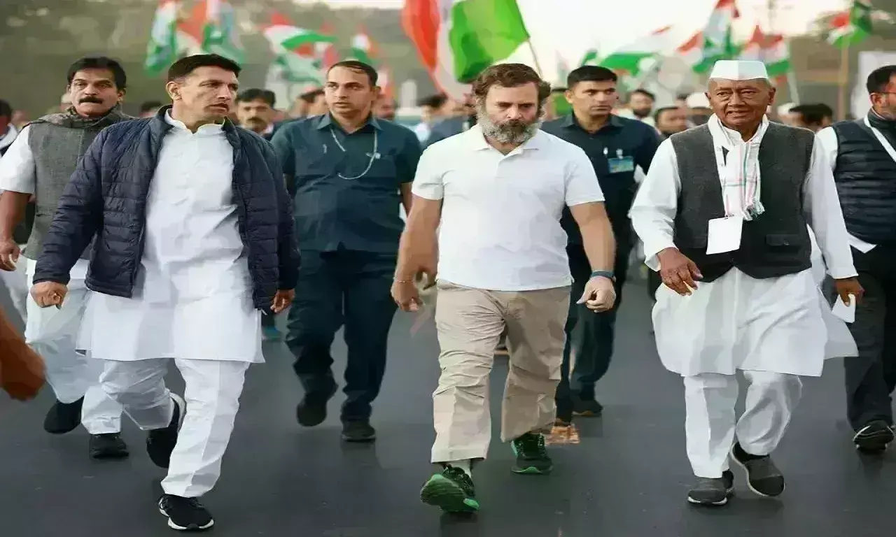 भारत जोड़ो यात्रा पर लगा ब्रेक, राहुल गांधी नदारद, मिलने आए लोग निराश होकर लौटे भारत जोड़ो यात्रा पर लगा ब्रेक, राहुल गांधी नदारद, मिलने आए लोग निराश होकर लौटे