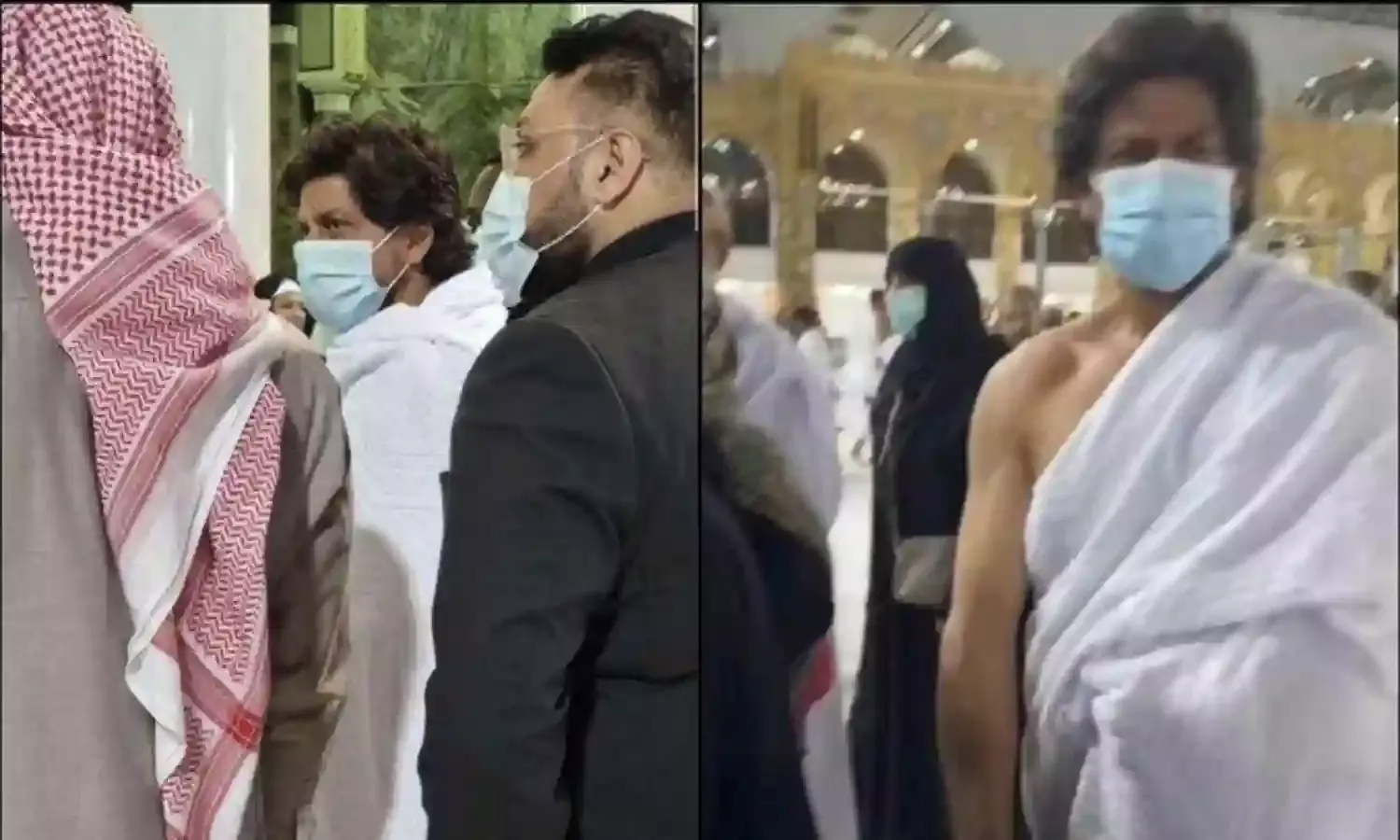 शाहरुख़ खान उमराह करने पहुंचे मक्का, वीडियो वायरल