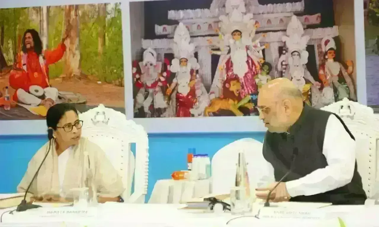 गृहमंत्री अमित शाह के सामने BSF अधिकारियों से भिड़ी ममता बनर्जी, जमकर हुई बहस