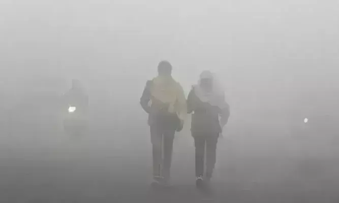 उत्तर भारत में ठंड ने दिखाएं तेवर, पहाड़ से लेकर मैदान तक कोहरे ने मचाया कहर