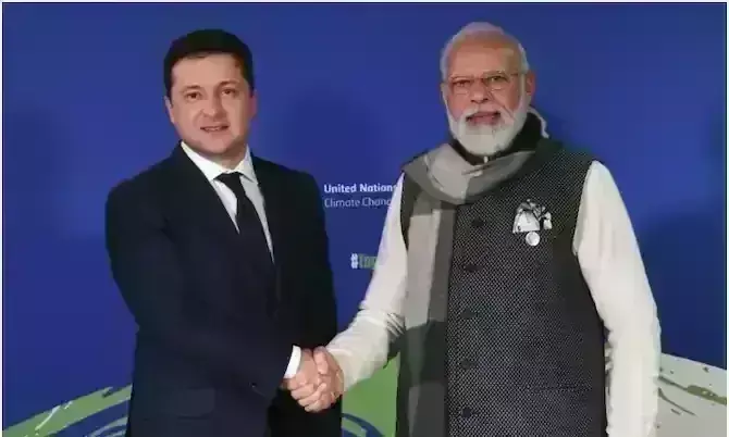 यूक्रेन के राष्ट्रपति जेलेंस्की ने मोदी से की बात, शांति फॉर्मूला पर समर्थन की जताई उम्मीद