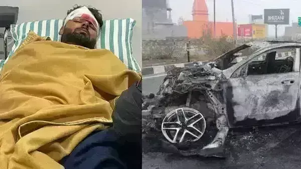 ऋषभ पंत अब खतरे से बाहर,  BCCI ने बताया - माथे पर कट, पैर में फ्रेक्चर