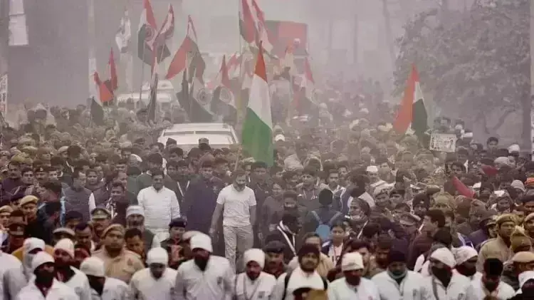 राहुल गांधी की भारत जोड़ो यात्रा में धक्का-मुक्की, किरण चौधरी हुई घायल