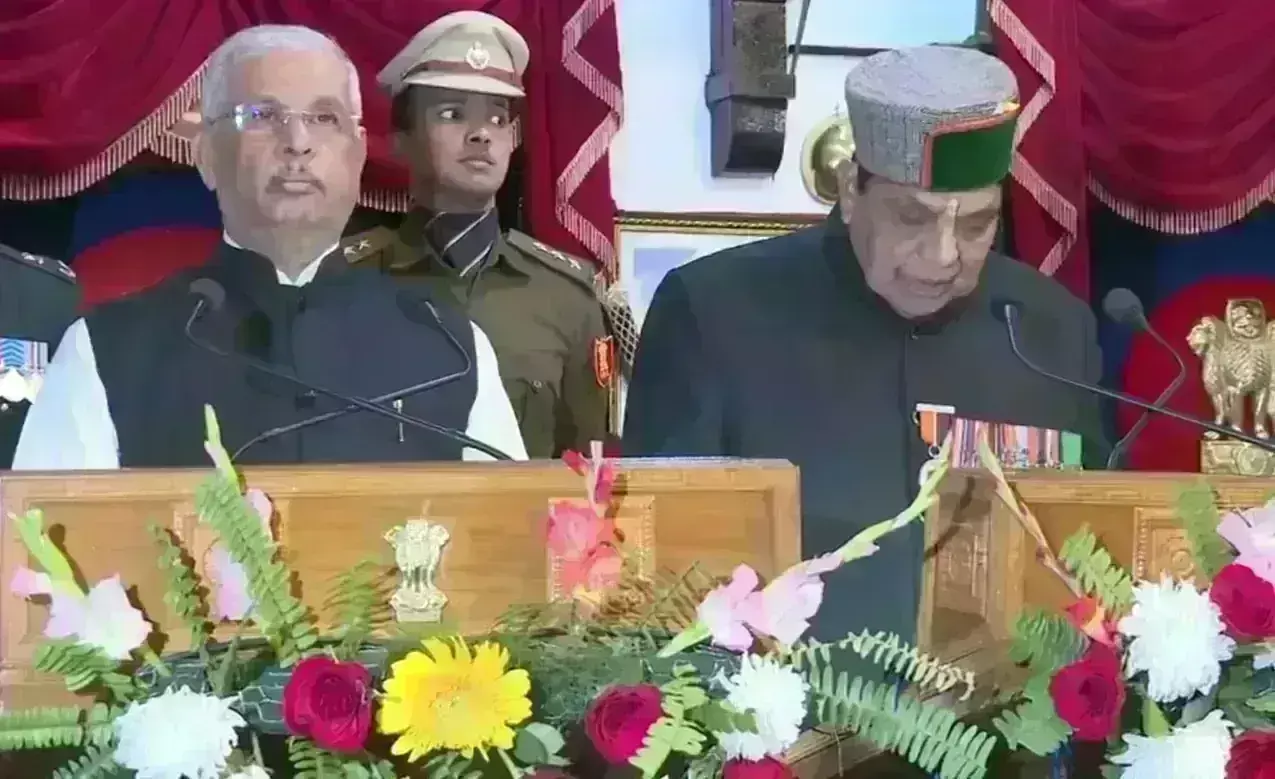 हिमाचल प्रदेश में हुआ मंत्रिमंडल विस्तार, सात विधायकों ने ली मंत्री पद की शपथ हिमाचल प्रदेश में हुआ मंत्रिमंडल विस्तार, सात विधायकों ने ली मंत्री पद की शपथ