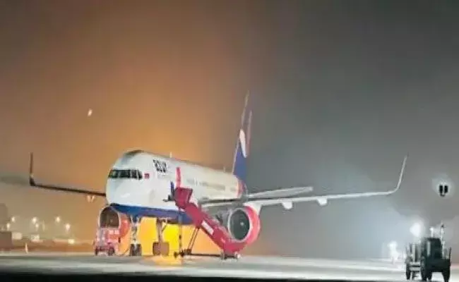 मॉस्को-गोवा फ्लाइट में बम की खबर से हंगामा, सुरक्षा दस्ते ने की जांच