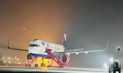 मॉस्को-गोवा फ्लाइट में बम की खबर से हंगामा, सुरक्षा दस्ते ने की जांच