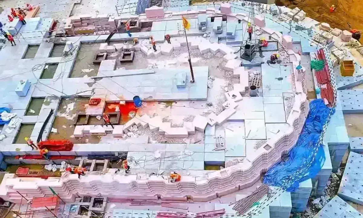 श्रीराम मंदिर का 60 फीसदी निर्माण पूरा, अगले साल आज के दिन होगी प्राण प्रतिष्ठा