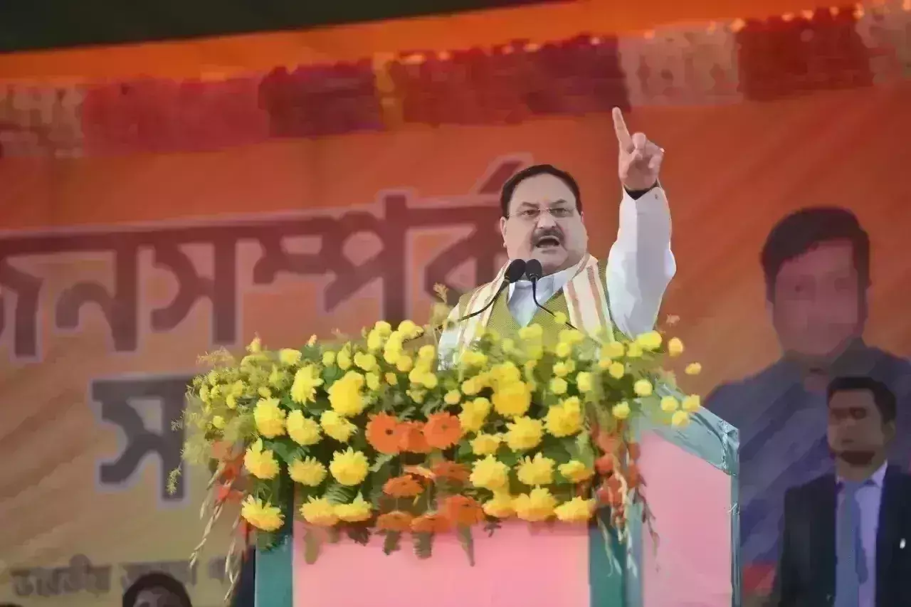 जेपी नड्डा ने गाजीपुर से किया मिशन 2024 का शंखनाद, कांग्रेस पर बरसे, गिनाई उपलब्धियां