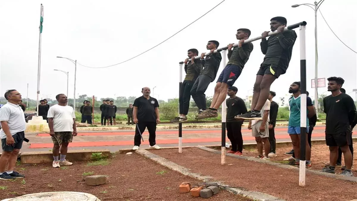 देश के लिए अग्निवीर बनने पसीना बहा रहे अंचल के युवा