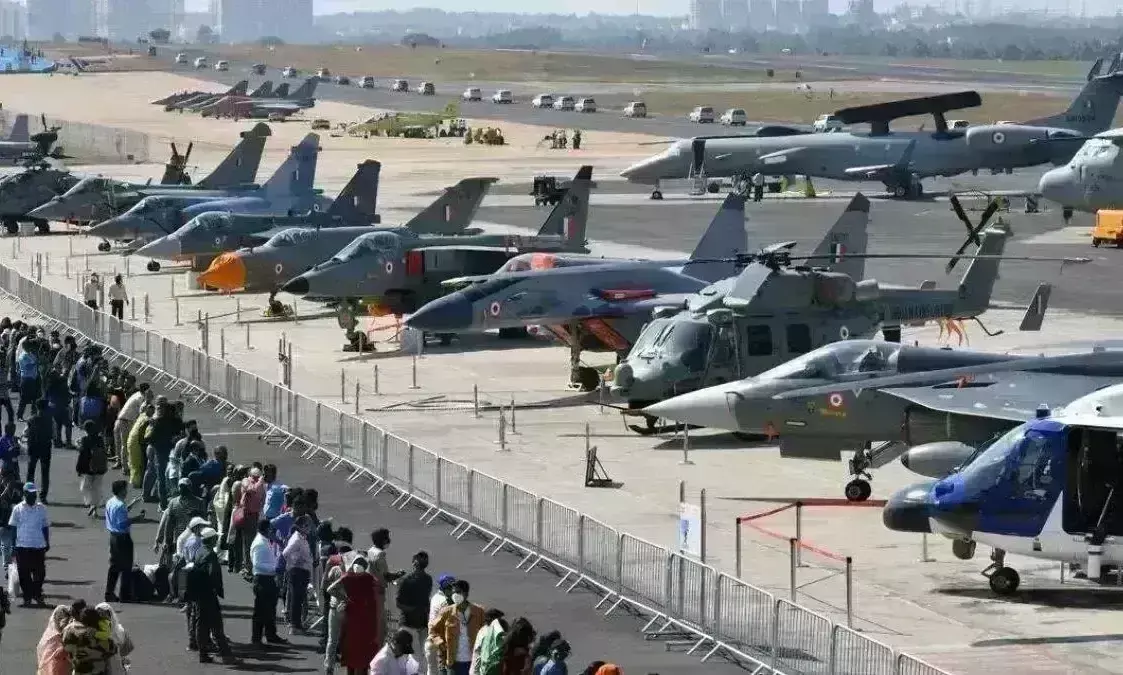 एशिया के सबसे बड़े एयर शो Aero India का शुभारंभ,  98 देश, 809 कंपनियां लेंगी भाग