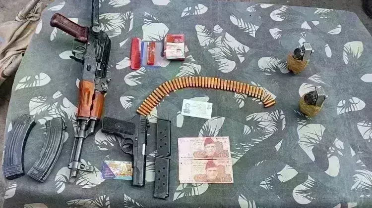 तंगधार में घुसपैठ की कोशिश को सुरक्षाबलों ने किया नाकाम, 1 आतंकी ढेर, हथियार बरामद