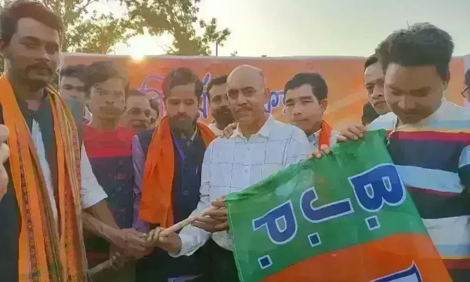 त्रिपुरा में दूसरी बार सरकार बनाने के लिए भाजपा ने झौंकी पूरी ताकत