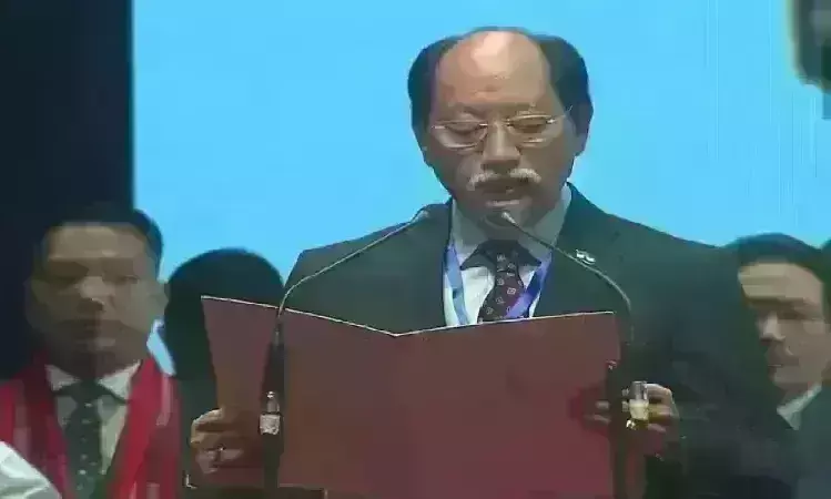 नेफिउ रियो बने नागालैंड के मुख्यमंत्री, प्रधानमंत्री हुए शपथ ग्रहण समारोह में शामिल