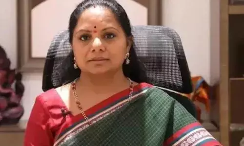 ED ऑफिस पहुंची केसीआर की बेटी के. कविता, दिल्ली शराब घोटाले में पूछताछ शुरू