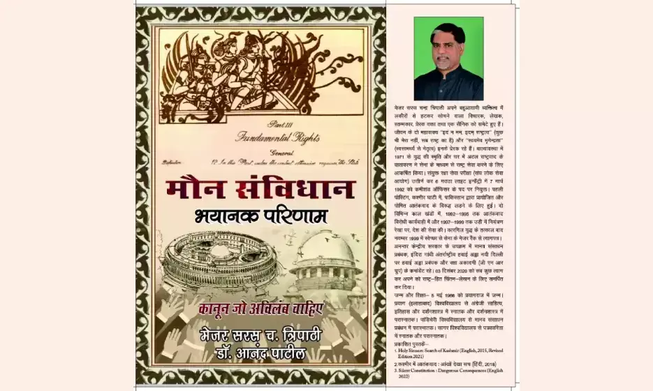 पुस्तक समीक्षा / मौन संविधान : भयानक परिणाम