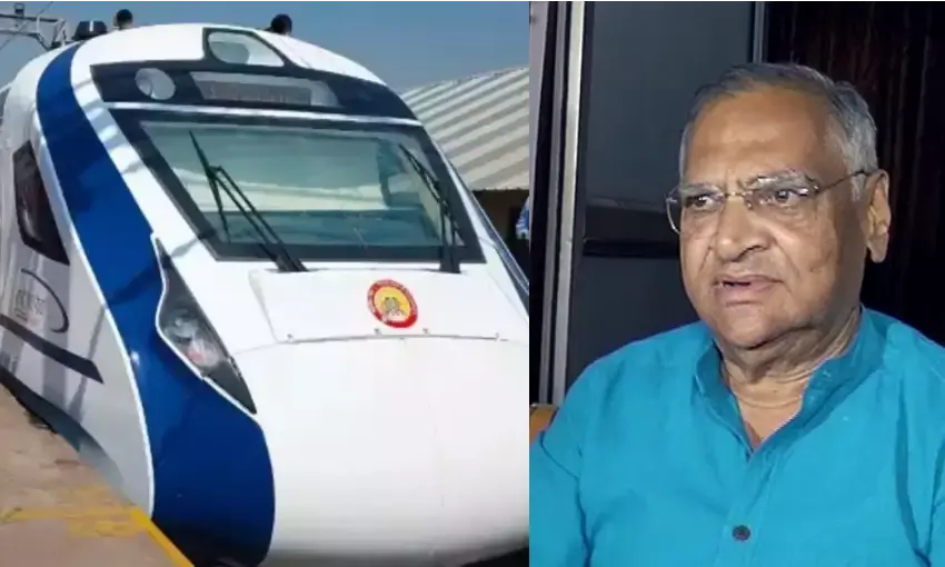 ग्वालियर में वंदेभारत ट्रेन के स्टॉपेज के लिए सांसद विवेक शेजवलकर ने रेल मंत्री को लिखा पत्र