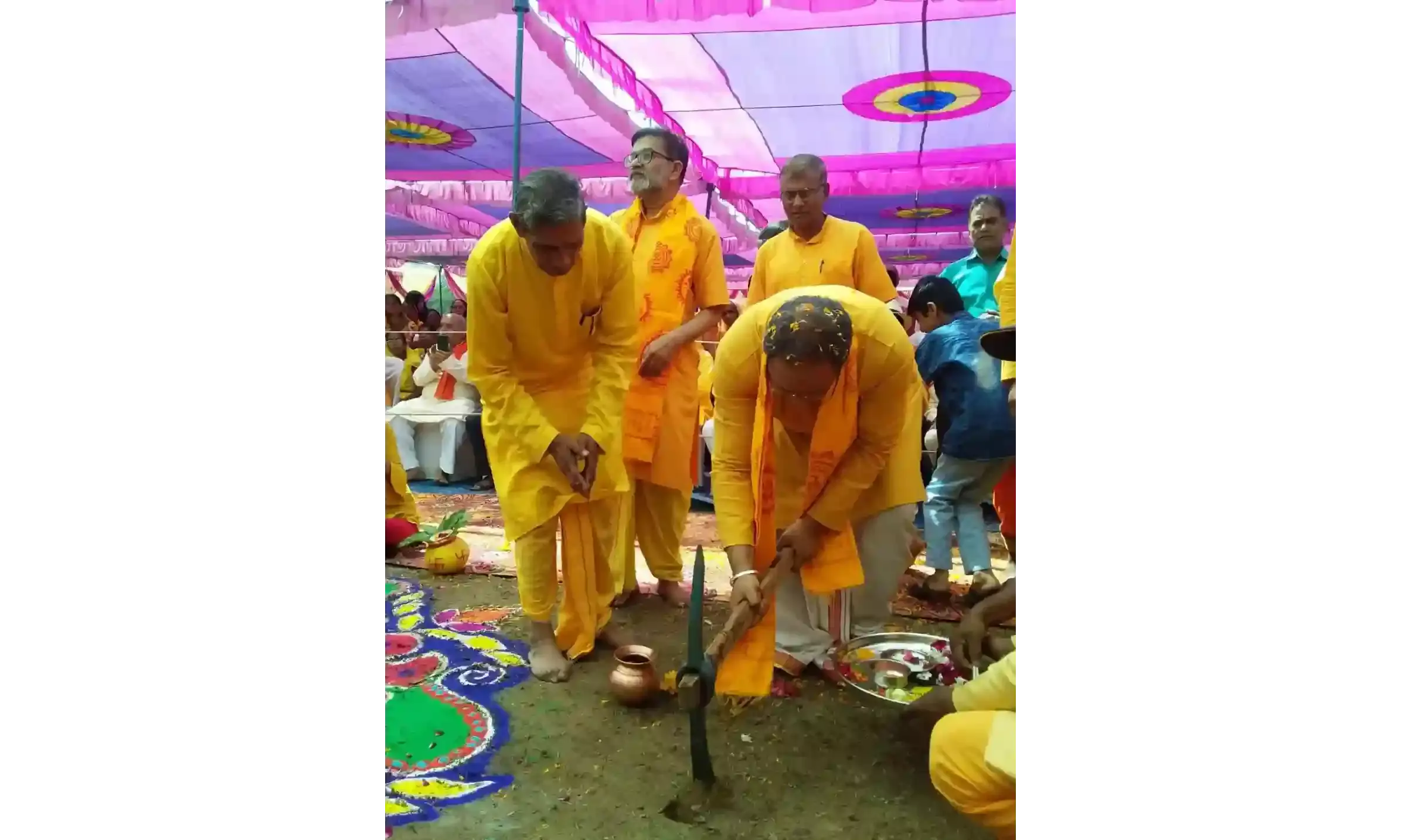 डॉ. चिन्मय पंड्या ने गायत्री परिवार के सेवा स्वावलंबन केंद्रों का किया भूमिपूजन