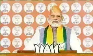 स्थापना दिवस पर बोले प्रधानमंत्री, भाजपा को हनुमान जी से मिलती है भ्रष्टाचार से लड़ने की ताकत