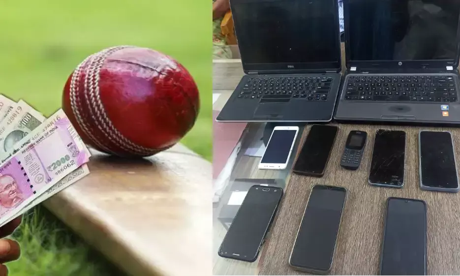 ग्वालियर पुलिस की आईपीएल सटोरियों पर बड़ी कार्रवाई ग्वालियर पुलिस की आईपीएल सटोरियों पर बड़ी कार्रवाई