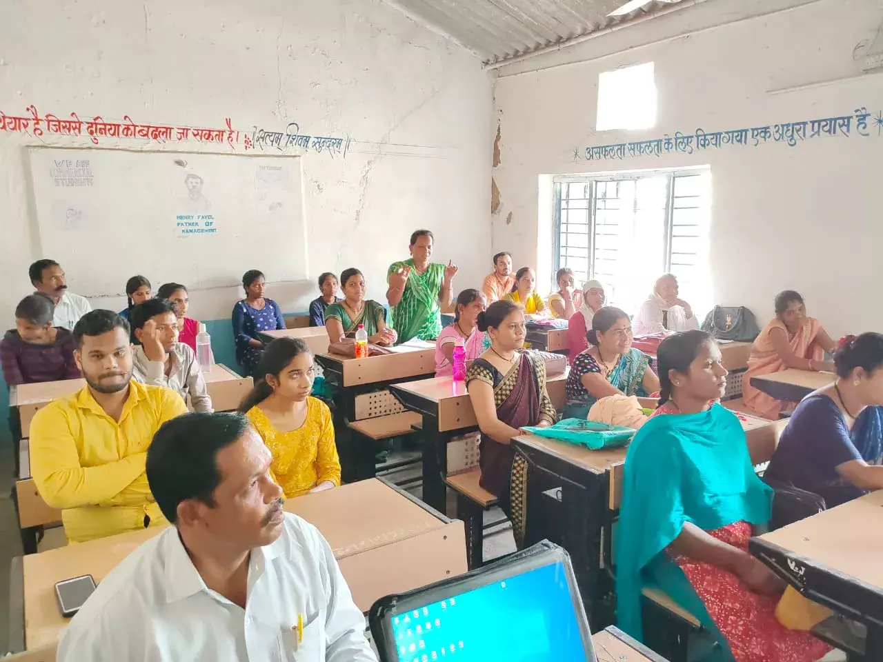 ध्यान एवं योग प्रशिक्षण कार्यक्रम का हुआ आयोजन