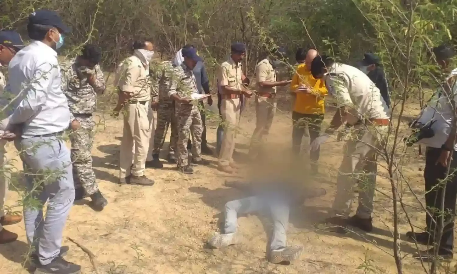 ग्वालियर शहर के तिघरा थाना क्षेत्र में युवक की सिर कटी लाश मिलने से फैली सनसनी